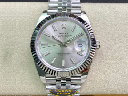 AAA Replica Rolex Datejust M126334-0004 Clean Factory Stainless Steel Silver Dial Mens Watch