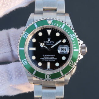 AAA Replica Rolex Submariner 16610LV-93250 JF Factory Green Bezel Mens Watch