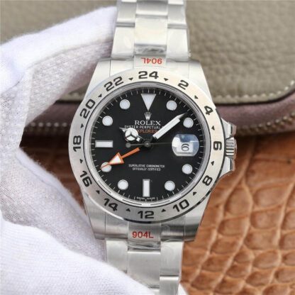 AAA Replica Rolex Explorer M216570-0002 GM Factory V4 Stainless Steel Black Dial Mens Watch