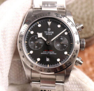 AAA Replica Tudor Heritage Black Bay M79350-0004 TW Factory Black Dial Mens Watch