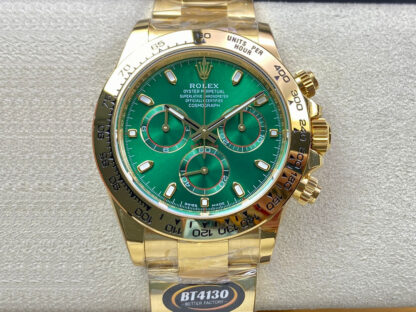 AAA Replica Rolex Daytona M116508-0013 BT Factory Green Dial Mens Watch