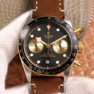 AAA Replica Tudor Heritage Black Bay M79363N-0002 TW Factory Gold Steel Mens Watch