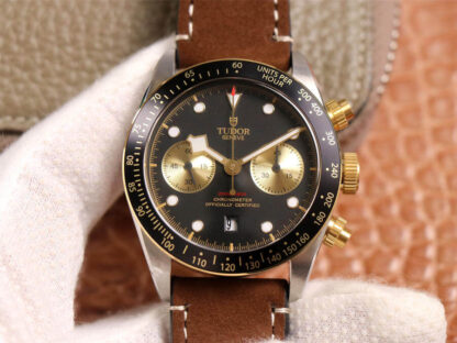 AAA Replica Tudor Heritage Black Bay M79363N-0002 TW Factory Gold Steel Mens Watch