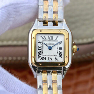 AAA Replica Panthere De Cartier W2PN0006 8848 Factory White Dial Ladies Watch