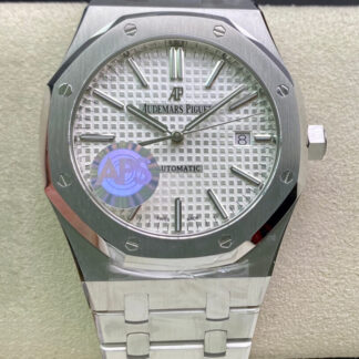 AAA Replica Audemars Piguet Royal Oak 15400ST.OO.1220ST.02 APS Factory White Dial Mens Watch