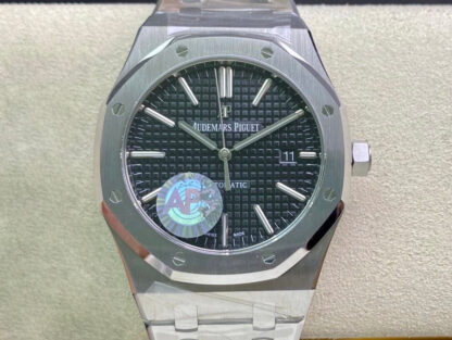 AAA Replica Audemars Piguet Royal Oak 15400ST.OO.1220ST.01 APS Factory Black Dial Mens Watch