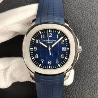 AAA Replica Patek Philippe Aquanaut 5168G-001 3K Factory Blue Gradient Dial Mens Watch