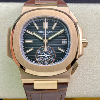 AAA Replica Patek Philippe Nautilus 5980 3K Factory V2 Black Dial Mens Watch