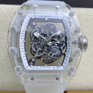 AAA Replica Richard Mille RM35-02 RM Factory Transparent Case Mens Watch