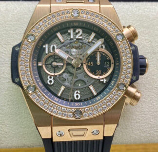 AAA Replica Hublot BIG BANG 421.OX.1180.RX.1104 ZF Factory Skeleton Dial Mens Watch