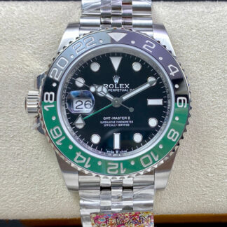 AAA Replica Rolex GMT Master II M126720vtnr-0002 Clean Factory Black Dial Mens Watch