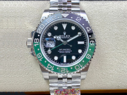 AAA Replica Rolex GMT Master II M126720vtnr-0002 Clean Factory Black Dial Mens Watch