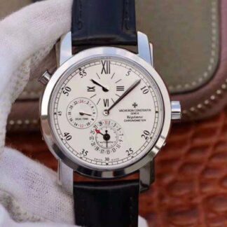 AAA Replica Vacheron Constantin Malte 42005/000G TW Factory White Dial Mens Watch