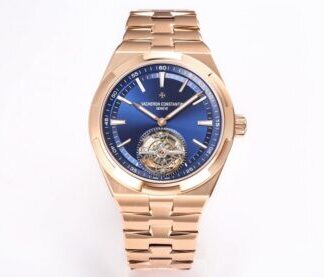 AAA Replica Vacheron Constantin Overseas Tourbillon 6000V/110R-B733 BBR Factory Pink Gold Mens Watch