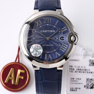 AAA Replica Ballon Bleu De Cartier 42MM WSBB0027 AF Factory Blue Dial Mens Watch