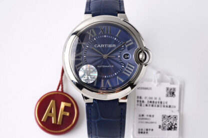 AAA Replica Ballon Bleu De Cartier 42MM WSBB0027 AF Factory Blue Dial Mens Watch