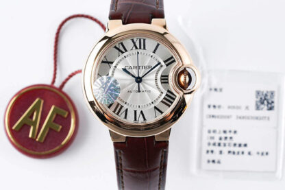 AAA Replica Ballon Bleu De Cartier W6920097 AF Factory Rose Gold Ladies Watch