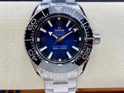 AAA Replica Omega Seamaster 215.30.46.21.03.001 VS Factory Blue Dial Mens Watch