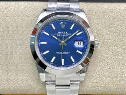 AAA Replica Rolex Datejust M126300-0001 VS Factory Blue Dial Mens Watch