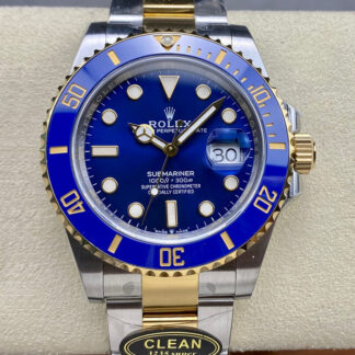 AAA Replica Rolex Submariner M126613LB-0002 41MM Clean Factory Blue Dial Mens Watch