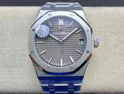 AAA Replica Audemars Piguet Royal Oak 15500ST.OO.1220ST.02 ZF Factory V2 Version Gray Dial Mens Watch