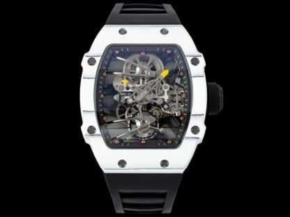 AAA Replica Richard Mille RM27-02 Rafael Nadal Tourbillon RM Factory Black Rubber Strap Mens Watch