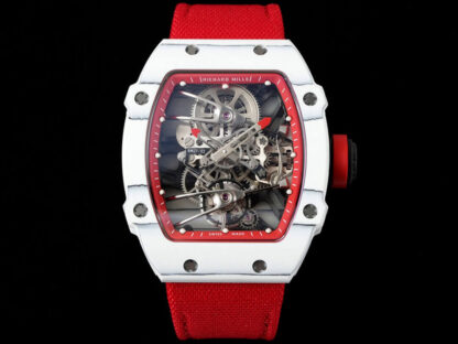 AAA Replica Richard Mille RM27-02 Rafael Nadal Tourbillon RM Factory Red Strap Mens Watch