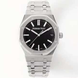 AAA Replica Audemars Piguet Royal Oak 15510ST.OO.1320ST.02 ZF Factory Black Dial Mens Watch