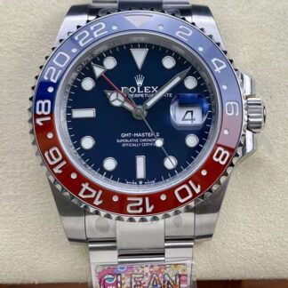 AAA Replica Rolex GMT Master II M126719blro-0003 Clean Factory Blue Dial Mens Watch