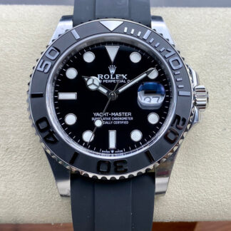 AAA Replica Rolex Yacht Master M226659-0002 Clean Factory Black Dial Mens Watch