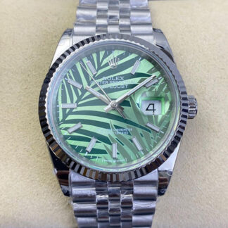 AAA Replica Rolex Datejust M126234-0047 36MM VS Factory Green Dial Mens Watch