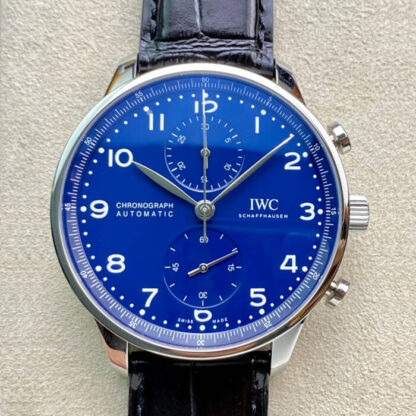 AAA Replica IWC Portugieser IW371601 ZF Factory Blue Dial Mens Watch