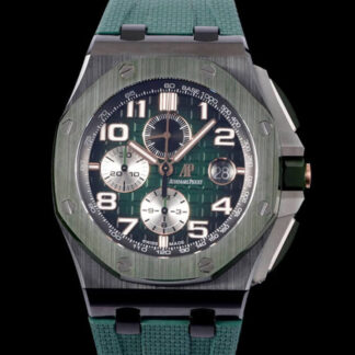 AAA Replica Audemars Piguet Royal Oak Offshore 26405CE.OO.A056CA.01 RS Factory Green Dial