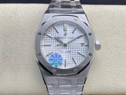 AAA Replica Audemars Piguet Royal Oak 15450ST.OO.1256ST.01 JF Factory Silver Dial Mens Watch