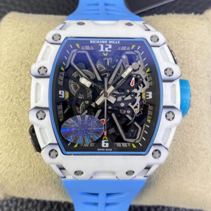 AAA Replica Richard Mille RM35-03 RM Factory White NTPT Carbon Fiber Mens Watch