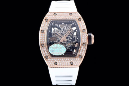 AAA Replica Richard Mille RM035 Americas KV Factory Rose Gold Diamond Case Mens Watch