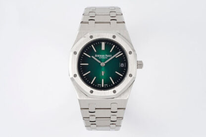 AAA Replica Audemars Piguet Royal Oak 16202PT.OO.1240PT.01 ZF Factory Green Dial Mens Watch