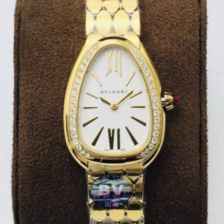 AAA Replica Bvlgari Serpenti 103147 BV Factory Yellow Gold Ladies Watch