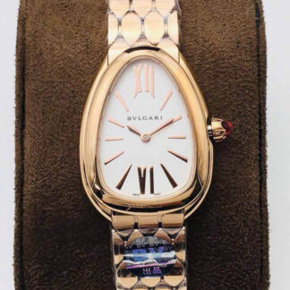 AAA Replica Bvlgari Serpenti 103145 BV Factory Rose Gold Ladies Watch