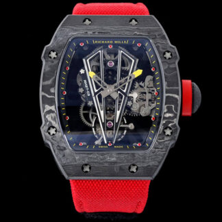 AAA Replica Richard Mille RM27-03 Rafael Nadal Tourbillon RM Factory Red Strap Mens Watch