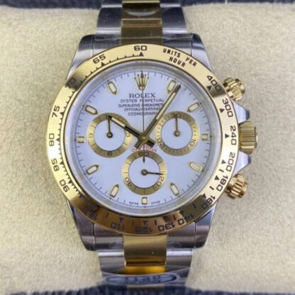 AAA Replica Rolex Cosmograph Daytona M116503-0001 Clean Factory White Dial Mens Watch