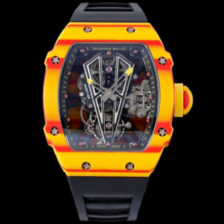 AAA Replica Richard Mille RM27-03 Rafael Nadal Tourbillon RM Factory Rubber Strap Mens Watch