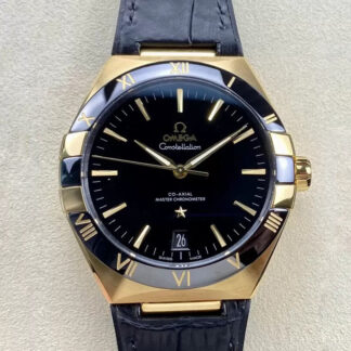 AAA Replica SBF Omega Constellation 131.63.41.21.01.001 VS Factory Gold Case Mens Watch | aaareplicawatches.is