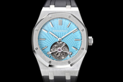 AAA Replica Audemars Piguet Royal Oak 26530PT.OO.1220PT.01 R8 Factory Tourbillon Dial Mens Watch | aaareplicawatches.is