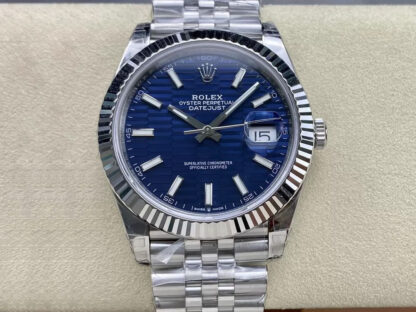 AAA Replica Rolex Datejust M126334-0031 41MM VS Factory Blue Dial Mens Watch | aaareplicawatches.is