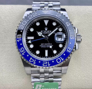 AAA Replica Rolex GMT Master II M126710BLNR-0002 C+ Factory Steel Strap Mens Watch | aaareplicawatches.is