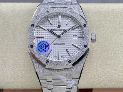 AAA Replica Audemars Piguet Royal Oak 15410 APS Factory White Dial Mens Watch | aaareplicawatches.is