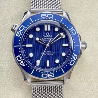 AAA Replica Omega Seamaster Diver 300M 210.30.42.20.03.002 VS Factory Blue Bezel Mens Watch | aaareplicawatches.is