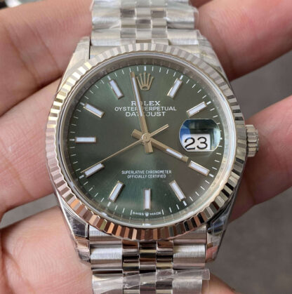 AAA Replica Rolex Datejust M126234-0051 36MM VS Factory Steel Strap Mens Watch | aaareplicawatches.is