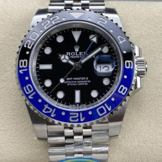 AAA Replica Rolex GMT Master II M126710BLNR-0002 Clean Factory V3 Black Dial Mens Watch | aaareplicawatches.is